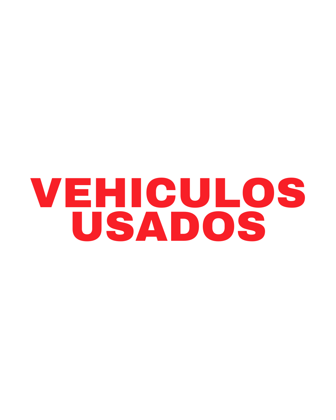 Vehículos Usados